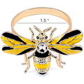 Miniatyrbild 4 av 5: Set med 10 Bi Servett Le Servettring Legering Insekt Le