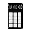 Miniatyrbilde 1 av 5: 12 Tasters Programmerbart Tastatur, Multifunksjonelt Mekanisk Gaming Tastatur 3 Knotter