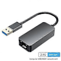 Miniatyrbillede 5 af 5: 2500Mbps USB C Ethernet til RJ45 2.5G USB Kablet Adapter RJ45 LAN Netværkskort til PC Laptop