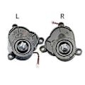Miniatyrbilde 5 av 5: Sidebørstemotor for GTTVO BR151/150 Robotstøvsuger Reservedeler Tilbehør L+R