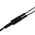 Miniatyrbillede 4 af 5: 4-polet Jack 3,5 mm Øretelefonledning Mikrofon Controller Udskiftningskabel Til ATH-IM04