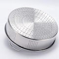 Miniatyrbilde 4 av 5: Dampkurv i rustfritt stål, tykkere matdampkurv for damping av Dim Sum, dumplings, boller, grønnsaker