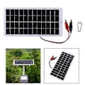 Miniatyrbillede 2 af 5: Solpanel 10W 12V Polysilicium Epoxy Paneler Bærbar Solcelle DIY 250x120mm til 9-12V Batteriopladning til Udendørs