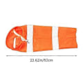 Miniatyrbillede 5 af 5: Lufthavn Vindposer Orange Vandtæt Vindpose Reflekterende Vindpose 60cm