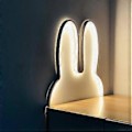 Miniatyrbillede 4 af 5: Dekorative rumlamper til teenagere, påskegaver, varmt lys påske stemning neonlamper, LED kaninlamper, USB plug-in væg sengelamper