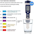 Miniatyrbillede 3 af 5: 5 I 1 Digital Måler Tds / Ec / Ph / Saltholdighed / Temperatur Vandkvalitets Overvågnings Tester (hs)