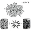 Miniatyrbilde 2 av 5: 200 stk. 9 mm Dekkpigger Karbid Skruespiker Sklisikker Anti-is For Bil/SUV/ATV/UTV Med Installasjon