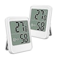 Miniatyrbild 1 av 5: Digital Mini LCD Hygrometer för Inomhusbruk