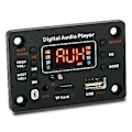 Miniatyrbillede 5 af 5: Bluetooth Modul Bil Audio Bluetooth Mp3 Dekoder Board Mp3 Dekoder Effektforstærker Board Ekstern Mikrofon Funktion A