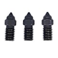 Miniatyrbild 1 av 4: 3 st 3D-skrivarmunstycken M6 Härdat Stål Värmebeständiga Hotend-munstycken för Ender 3 V3 SE 5 7 S1 0,4 mm