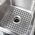 Miniatyrbilde 2 av 5: Silikonvaskmatte, 2 stk. Ikke-sammenleggbart sett Vaskebeskyttere Rutenett Tilbehør For Ed