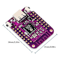 Pikkukuva 4 / 5: 4kpl Esp32 S2 Mini V1.0.0 Wifi Iot -kortti, pohjautuu Esp32-s2fn4r2 Esp32-s2 4mb Flash 2mb Psram Micropyth