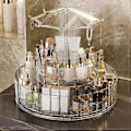 Miniatyrbillede 5 af 5: Roterende kosmetikdisplay, roterende makeup-organisator 360 rund drejeskive opbevaringsbakke kosmetikdisplay pålidelig og holdbar