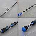 Miniatyrbilde 5 av 5: 70cm Bærbare Vinterfiskestenger Combo Casting Solid Hard Stang Fiskesneller Fiskestang Sjø Fi