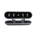 Miniatyrbild 1 av 5: Dockningsstation HUB för Model Y Under Skärm 4 USB Shunt Adapter Laddare Splitter Förlängningstillbehör