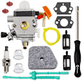 Miniatyrbillede 1 af 5: Karburator Kit til FS90 FS110 HT101 FS130 FS100 = KM110R KM130 HL100 HT100 FS130R FS87 FS100R HL90 Carb Trimmer