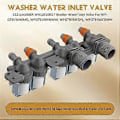 Miniatyrbillede 4 af 5: 5221EA1008A WH13X10017 Vandindløbsventil til vaskemaskine til vaskemaskiner WPGT9150H0MG, WPGT9150H0WW, WPGT9350C0PL, WPGT9350C0WW