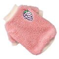 Miniatyrbillede 4 af 5: Hvalpe Plys Tøj Varmt Komfortabelt Hudvenligt Elastisk Rund Hals 2 Benet Hunde Plys Tøj til Kæledyrsartikler Pink Grape M