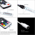 Pikkukuva 2 / 5: UltraBright RF-kaukosäädin 17 näppäimen langaton kaukosäädin, 5V/12V/24V 12A miniohjain RGB LED-nauhalle