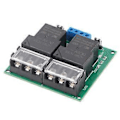 Miniatyrbild 3 av 4: Hög Effekt Tvåvägs Dubbelriktad Optokopplarisoleringsrelämodul 30A YYG-3 DC12V