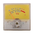 Miniatyrbild 1 av 5: Professionell VU-nivåmätare Fyrkantig VU-testare DB-nivåhuvud Effektförstärkare