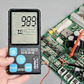 Miniatyrbillede 2 af 5: Høj Præcision Multimeter Transistor Tester Kapacitansmåler Resistensmåler