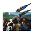 Miniatyrbillede 5 af 5: Xlr Splitter Kabel, 1 Xlr Hun Til 2 Xlr Han Y Kabel Balanceret Mikrofon Splitter Ledning Lydadaptere