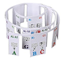 Miniatyrbillede 1 af 5: Klaverklistermærker / elektrisk klaver 88 tangenter Node Strip Label til begyndere