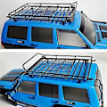 Miniatyrbilde 2 av 5: Metall Takstativ Bagasje For 1/10 Rc Crawler Bil Axial Scx10 4 Rc4wd D90 Yk410