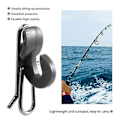 Miniatyrbillede 4 af 5: Havfiskeudstyr Impact Clips Splash Down Solo Havfiskekrog /clips 10 stk.