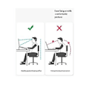 Miniatyrbillede 1 af 5: Laptop D Til Skrivebord, Justerbar Ergonomisk Bærbar Laptop H, 3-i-1 Bærbar Opbevaring D S