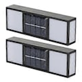 Miniatyrbild 4 av 5: Utomhuslampa, 2 Set Solcellsvägglampa Utomhus Solcellsvägglampa Slående Utseende