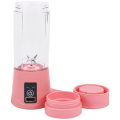Miniatyrbilde 3 av 5: USB Oppladbar Blender 380Ml 6 Blad Frukt Juicer Flaske Kopp Saft Sitron Frukt Grønnsak Smoothie Press Reamers