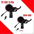 Miniatyrbild 2 av 3: Tf-100 Display Scooter Dashboard Portabel Utomhus För Shilop Elektrisk Scooter Delar (6pin)