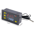 Miniatyrbillede 2 af 5: Temperaturregulator W3230 Mini Digital Temperaturregulator LED Display Termostat Regulator DC 12V 20A Temperaturreguleringssensor