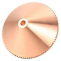 Miniatyrbillede 2 af 4: 1 stk. enkeltlags laserdyse messing til CO2 fiberlaserskæremaskine 1,8/2,0/2,5/3,0 mm 2,5 mm
