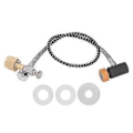 Miniatyrbillede 1 af 4: Soda Fjernslange CO2 Tank Cylinder Påfyldningsadapter med 24 Tommer Højtryksslange til Soda Dåse Konnektor W21.8 14 Til TR21 4