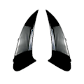 Miniatyrbild 1 av 5: Bumper Spoiler Blade Bar Blade Tuning Bil För Cla- C118 Cla200 2020+