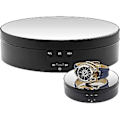 Miniatyrbillede 2 af 5: 360 De Ized Roterende Ed Display D Drejeskive Etui Til Smykker Tag Billeder
