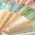 Miniatyrbild 3 av 5: 96 ark Texturerat Scrapbook-papper & Mesh-tyg Blandat Set, 6-pack Blandat Specialpapper för Scrapbooking Planner