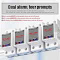 Miniatyrbillede 3 af 5: ATORCH GR2PWS Elektricitetsmåler Tuya WiFi Skinne Strøm Energimåler AC50-320V Digital Display Monitor Spændingskurve Amperemeter, A