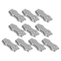 Miniatyrbilde 1 av 5: Wire Rope Clips Rustfrie stålkabelklemmer Enkelt grep Kaliper Duplex Låseanordning 10 stk M6