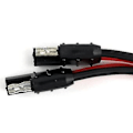 Miniatyrbillede 5 af 5: 1 stk. ledningskabel til Reer mobilradio Cdm1250 Gm300 Gm3188 A228 30cm