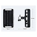 Miniatyrbilde 3 av 5: Sykkeltelefonholder Sykkeltelefonfeste for sykler, motorsykler og scootere - Fast sikkert grep