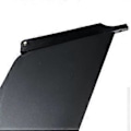 Miniatyrbilde 2 av 5: Surfebrettfinne 10 tommer Surfebrett Senterfinner Paddle Board Longboard Enkeltfinner Surfesportstilbehør Svart