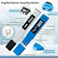 Miniatyrbillede 2 af 5: Digital PH og TDS Meter Combo, TDS EC Temperaturmåler, PPM Vandkvalitetstest Kit til Drikkevand, Swimmingpool