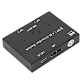 Miniatyrbillede 2 af 5: DisplayPort Switch 2x1/1x2 DisplayPort Bidirectional Switch Understøtter 8K 30Hz 5K 60Hz 4K 120Hz/60Hz til Skærm Laptop
