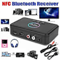 Miniatyrbillede 4 af 5: Bluetooth Adapter NFC BT5.0 Trådløs Audio Receiver Transmitter 3.5mm Jack AUX 2 Stereo Lyd til Højttaler Headset
