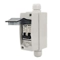 Miniatyrbillede 4 af 4: Mini Strømafbryder DC 12-400V AC 90-400V Dobbelt Strøm 16A Solcelleafbryder med IP65 Vandtæt Boks