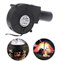 Miniatyrbild 3 av 5: 12V Stor Luftflöde 220V AC-driven Fläkt Variabel Hastighetskontroll för Kol